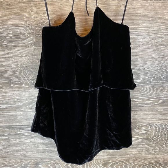 Alice + Olivia Marybeth Velvet Layer Halter NWOT - Picture 5 of 9